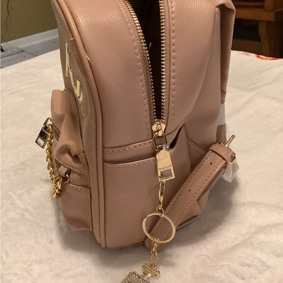 Bebe Gianna Backpack with Gold Accents - Picture 3 of 9